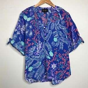 Yumi Kim Yumi Top Floral Printed Blouse *